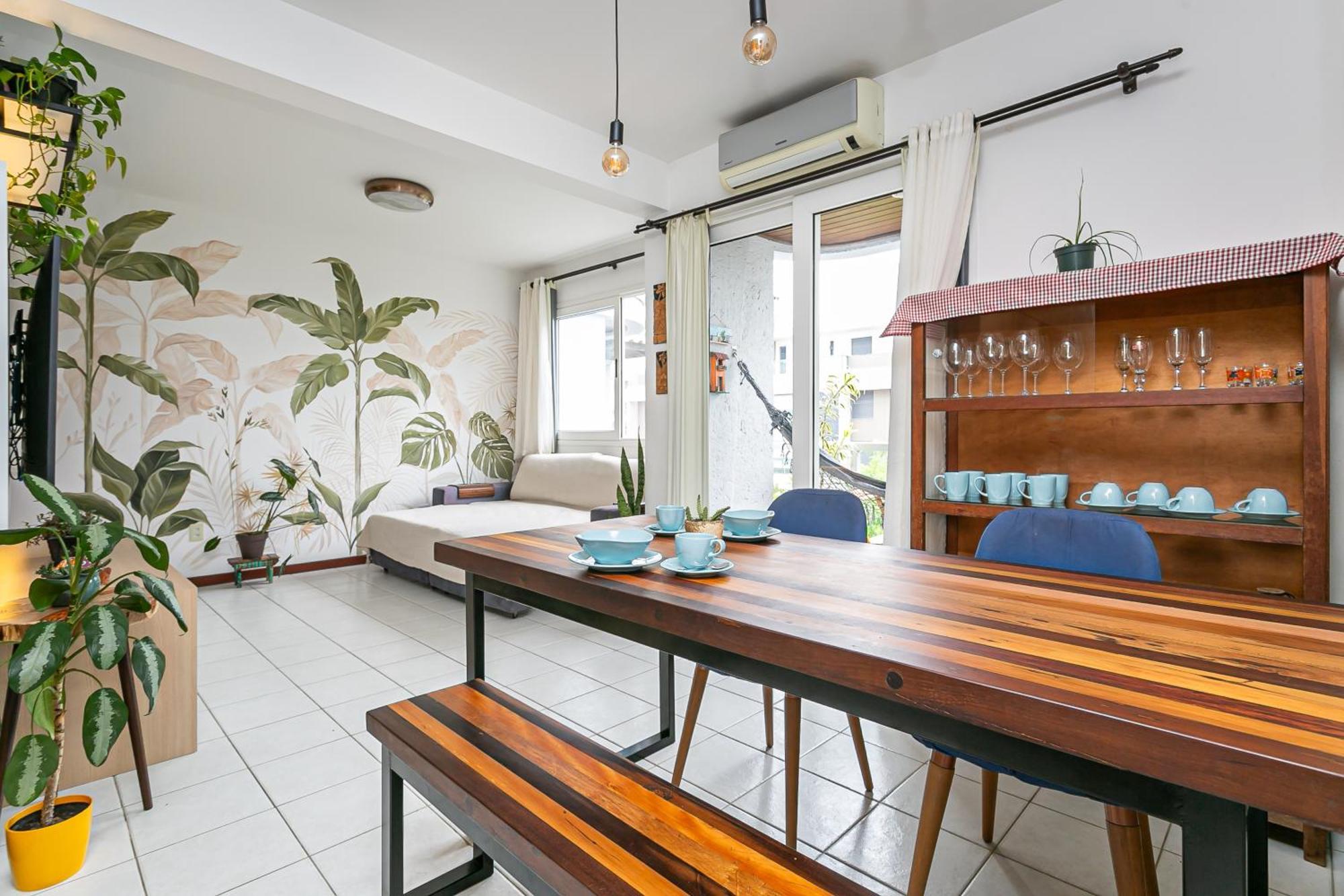 Apartamento Top No Novo Campeche, Completo, Luminoso, A 50 M Da Praia Florianópolis Екстериор снимка